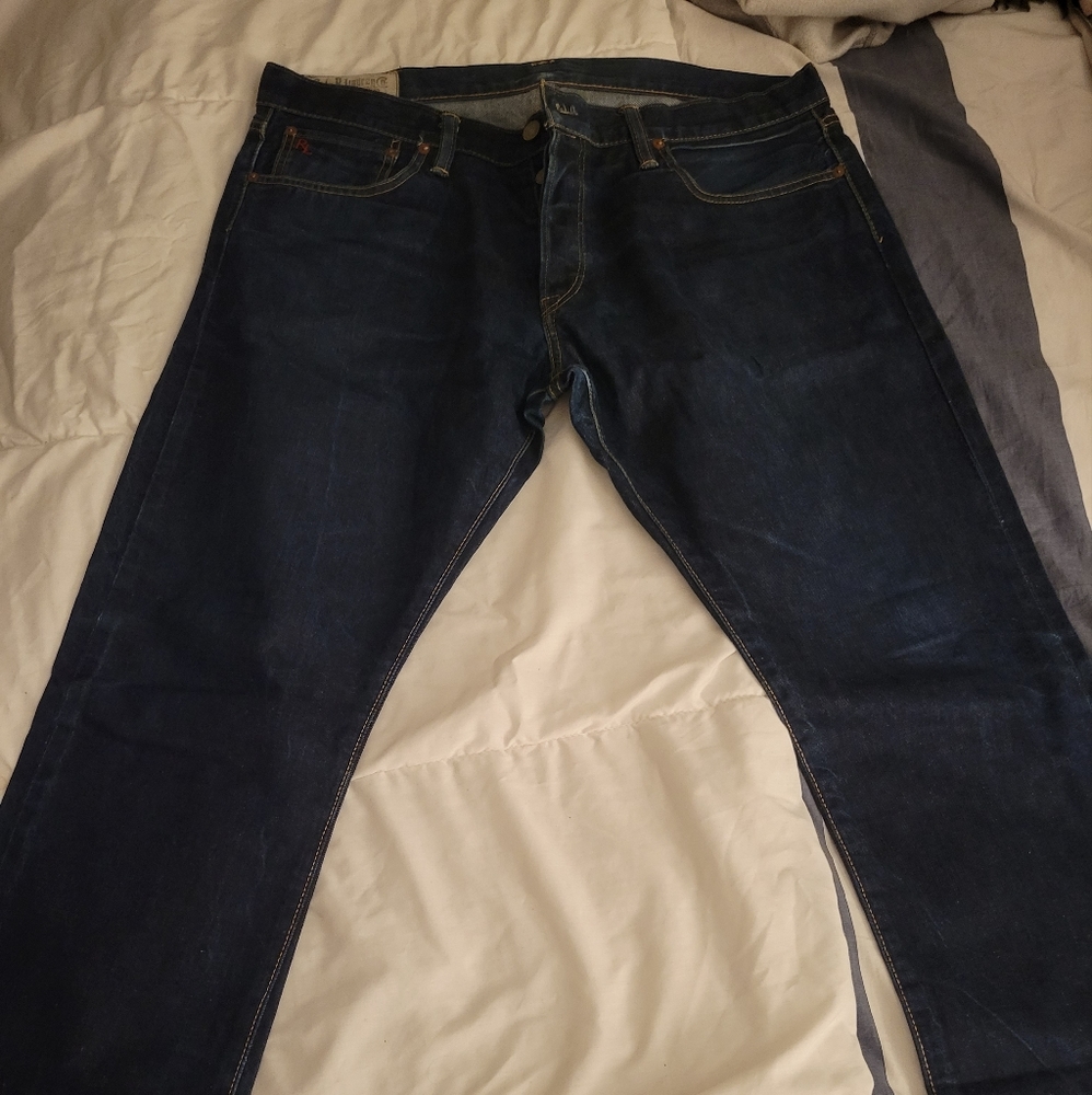 Polo Ralph Lauren Denim Jeans Varick Slim Size 36x32